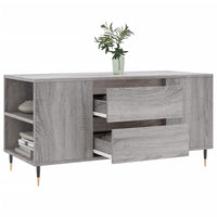 Tavolino Salotto Grigio Sonoma 102x44,5x50 cm Legno Multistrato 830994