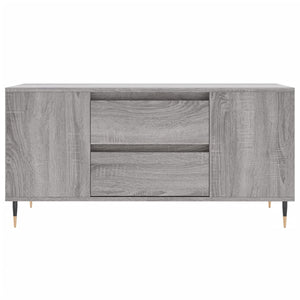 Tavolino Salotto Grigio Sonoma 102x44,5x50 cm Legno Multistrato 830994
