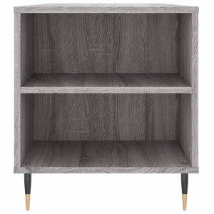 Tavolino Salotto Grigio Sonoma 102x44,5x50 cm Legno Multistrato 830994
