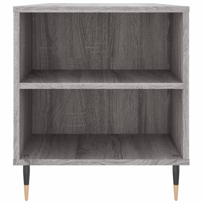 Tavolino Salotto Grigio Sonoma 102x44,5x50 cm Legno Multistrato 830994