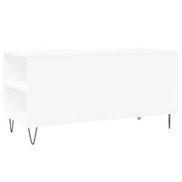 Tavolino da Salotto-Tavolino da soggiorno-Tavolo Bianco 102x44,5x50 cm in Legno Multistrato 746546