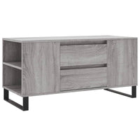 Tavolino Salotto Grigio Sonoma 102x44,5x50 cm Legno Multistrato 831010