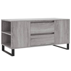 Tavolino Salotto Grigio Sonoma 102x44,5x50 cm Legno Multistrato 831010