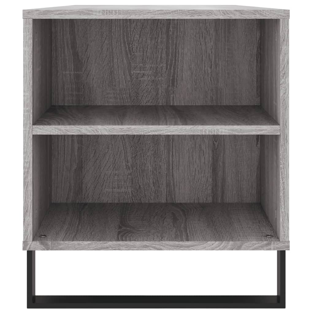 Tavolino Salotto Grigio Sonoma 102x44,5x50 cm Legno Multistrato 831010