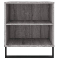 Tavolino Salotto Grigio Sonoma 102x44,5x50 cm Legno Multistrato 831010