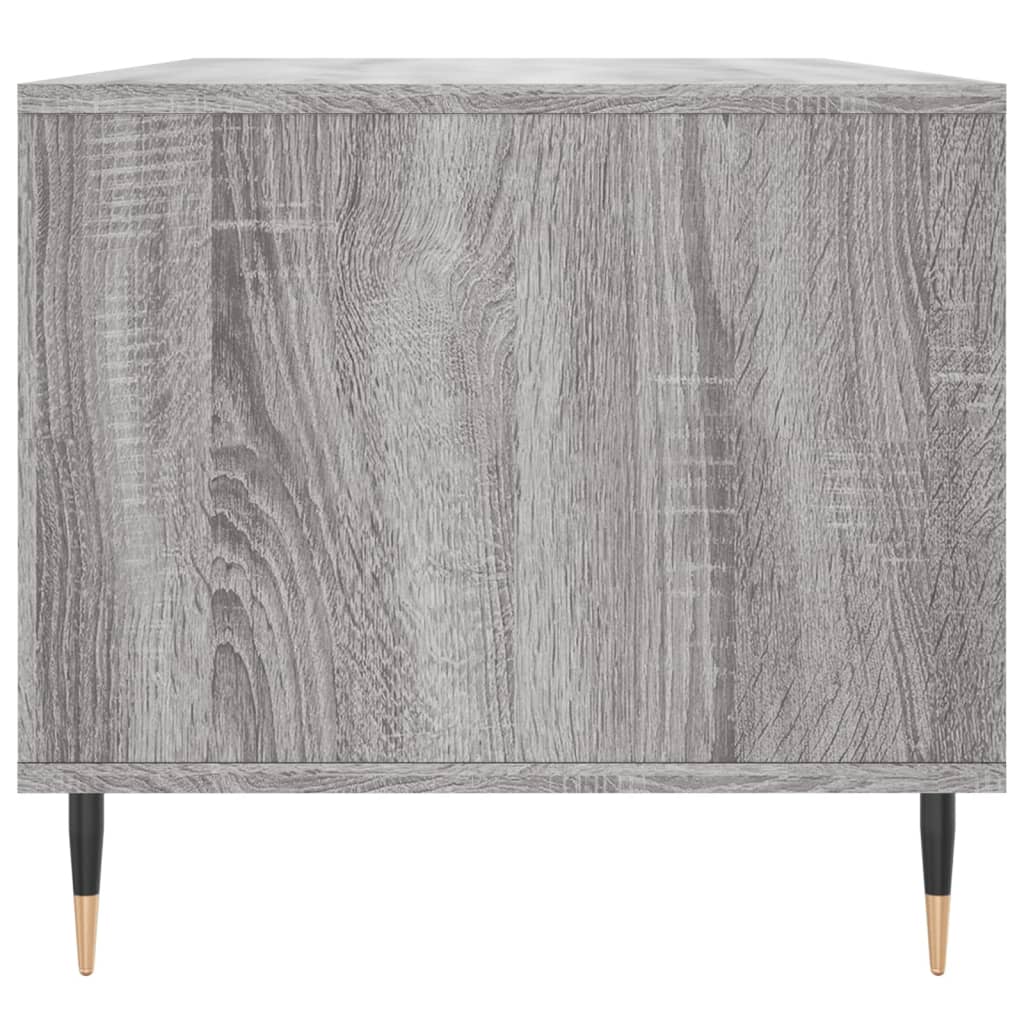 Tavolino da Salotto Grigio Sonoma 90x49x45 cm Legno Multistrato 831018