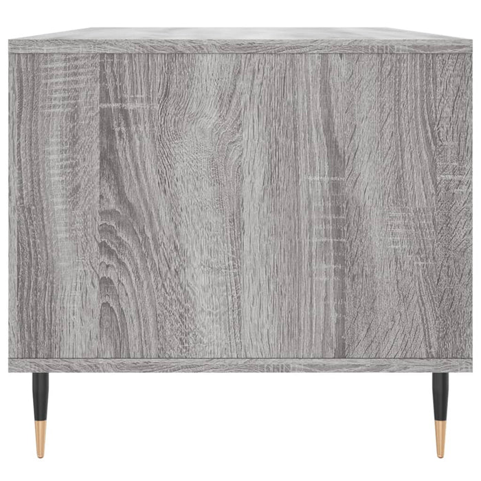 Tavolino da Salotto Grigio Sonoma 90x49x45 cm Legno Multistrato 831018