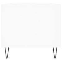 Tavolino da Salotto Bianco 90x49x45 cm in Legno Multistrato 831020