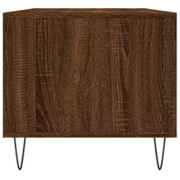 Tavolino Salotto Rovere Marrone 90x49x45 cm Legno Multistrato