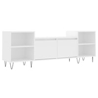 Mobile Porta TV Bianco 160x35x55 cm in Legno Multistrato 831340