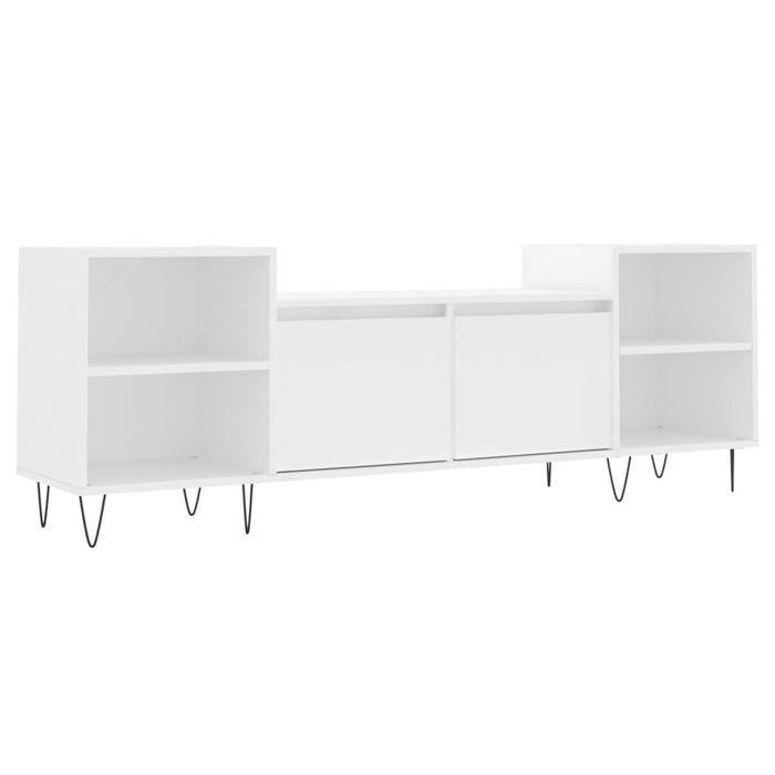Mobile Porta TV Bianco 160x35x55 cm in Legno Multistrato 831340