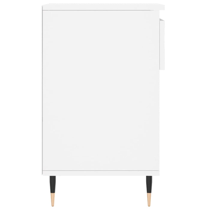 Scarpiera Bianca 102x36x60 cm in Legno Multistrato