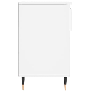 Scarpiera Bianca 102x36x60 cm in Legno Multistrato 831356