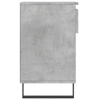 Scarpiera Grigio Cemento 102x36x60 cm in Legno Multistrato 831376