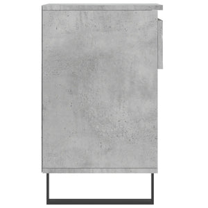 Scarpiera Grigio Cemento 102x36x60 cm in Legno Multistrato 831376