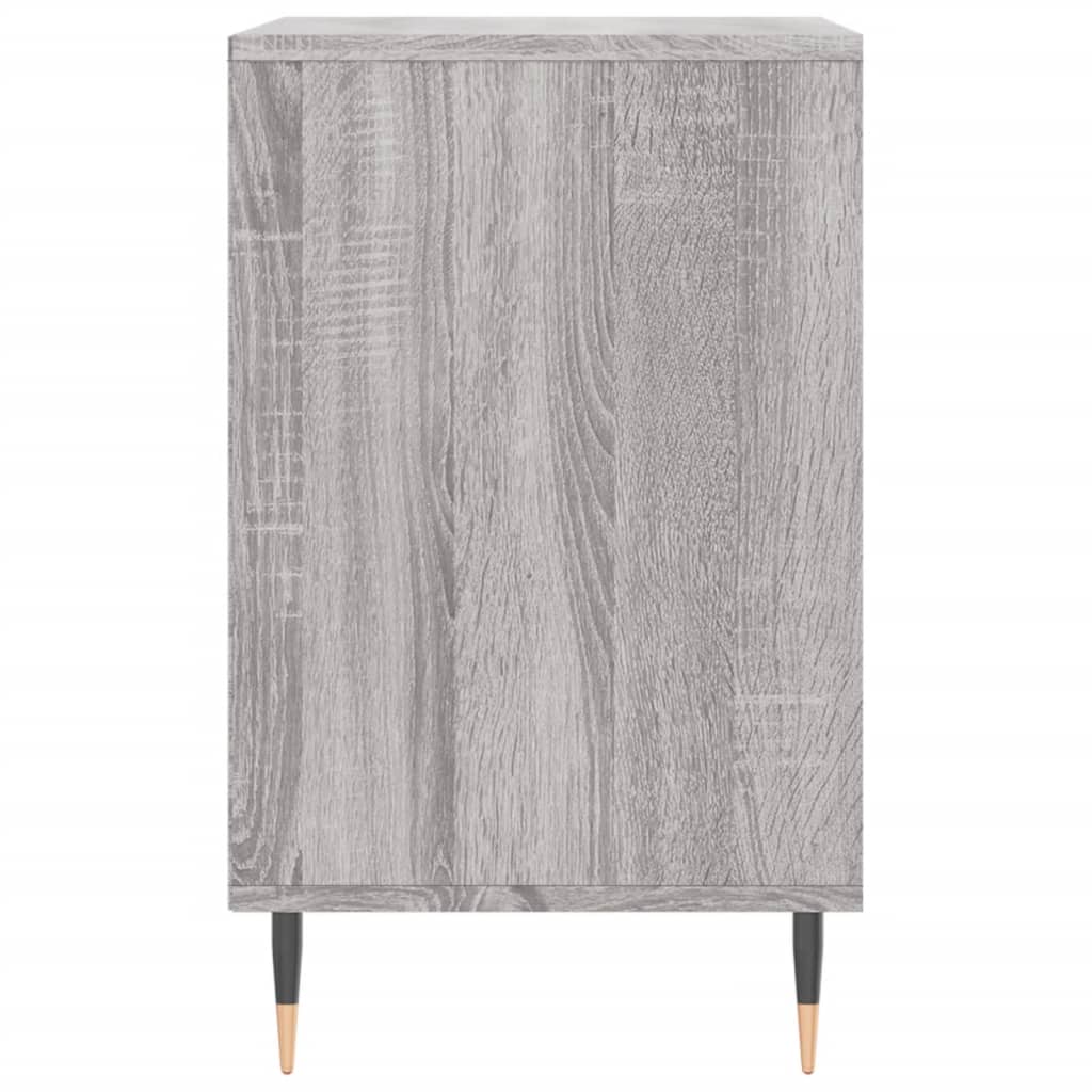 Scarpiera Grigio Sonoma 102x36x60 cm in Legno Multistrato 831386