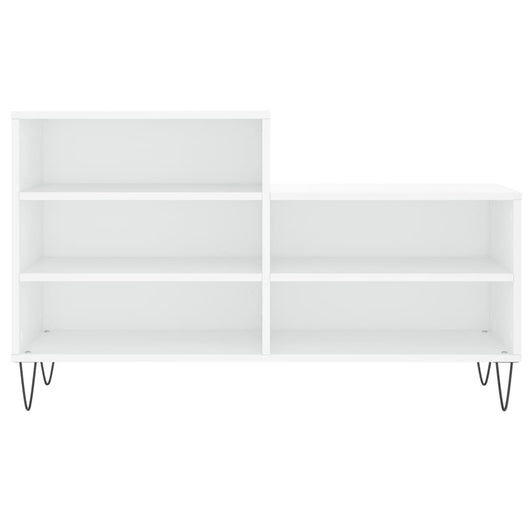 Scarpiera scarpiera mobile portaoggetti ingresso corridoio soggiorno 102 x 36 x 60 cm legno composito bianco 02_0021423