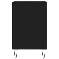 Scarpiera Nera 102x36x60 cm in Legno Multistrato 831389