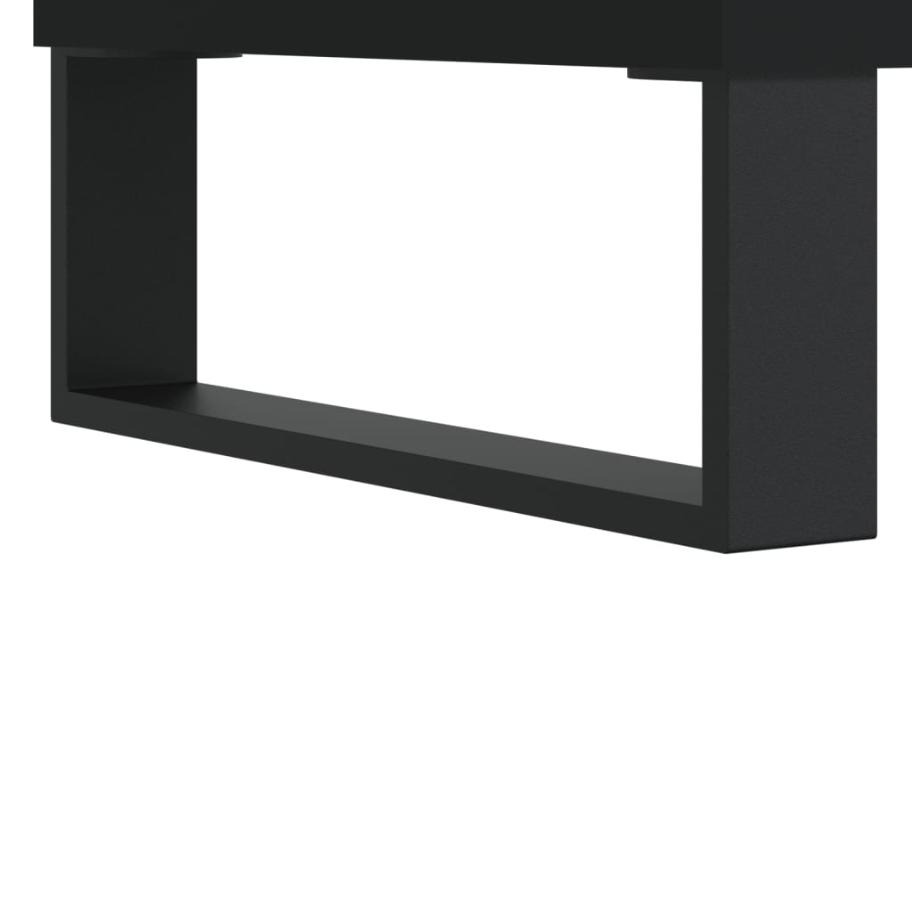 Scarpiera scarpiera mobile portaoggetti ingresso corridoio soggiorno 102 x 36 x 60 cm legno composito nero 02_0021942