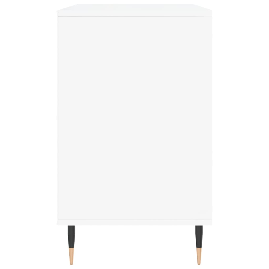 Scarpiera Bianca 102x36x60 cm in Legno Multistrato 831404