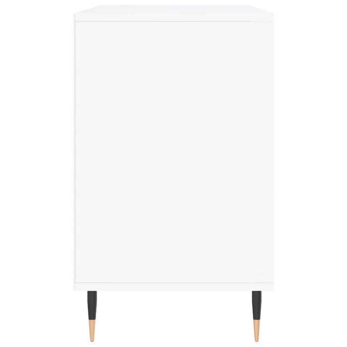 Scarpiera Bianca 102x36x60 cm in Legno Multistrato 831404