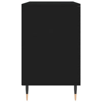 Scarpiera Nera 102x36x60 cm in Legno Multistrato 831405