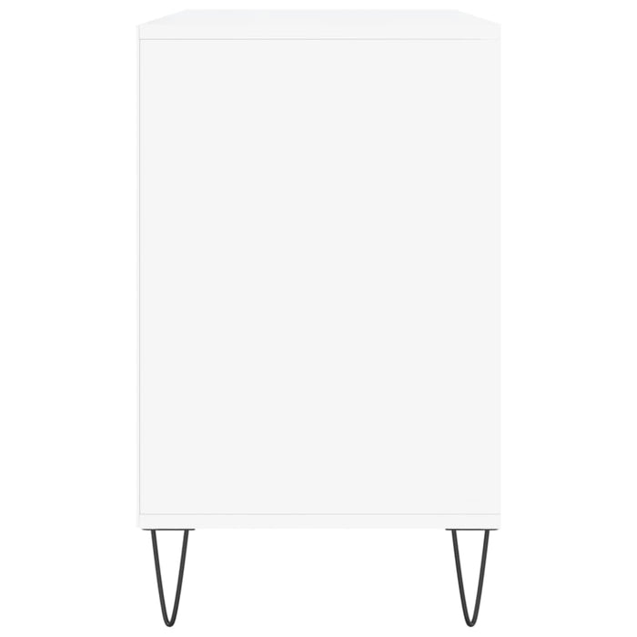 Scarpiera Bianca 102x36x60 cm in Legno Multistrato 831412