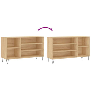 Scarpiera Rovere Sonoma 102x36x60 cm in Legno Multistrato 831415