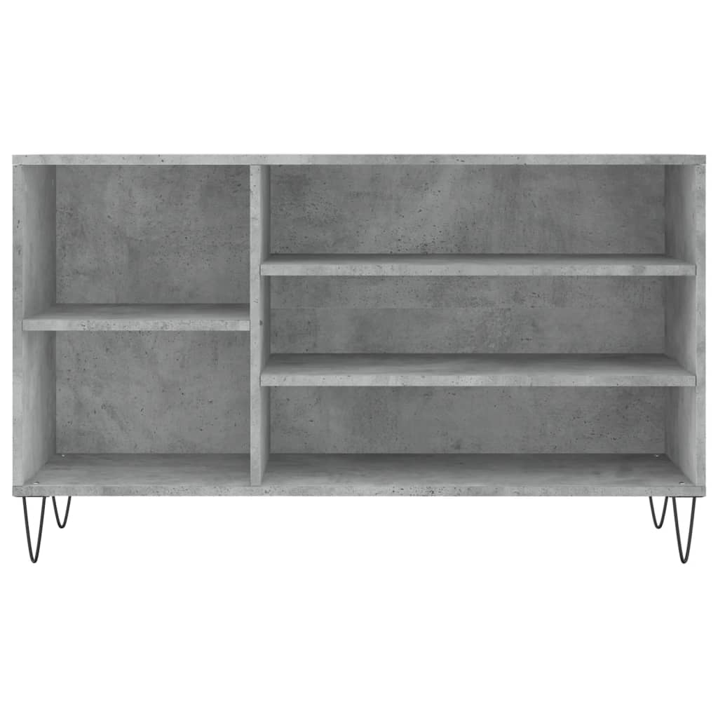 Scarpiera scarpiera mobile portaoggetti ingresso corridoio soggiorno 102 x 36 x 60 cm multistrato grigio 02_0021799