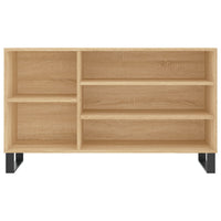 Scarpiera Rovere Sonoma 102x36x60 cm in Legno Multistrato 831423