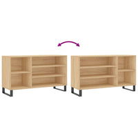 Scarpiera Rovere Sonoma 102x36x60 cm in Legno Multistrato 831423