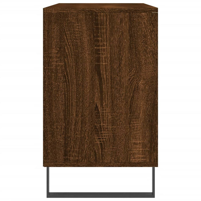 Scarpiera Rovere Marrone 102x36x60 cm in Legno Multistrato 831427