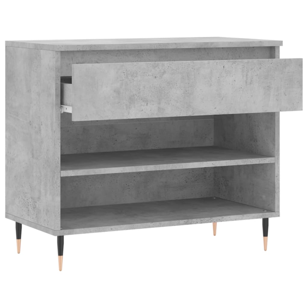 Scarpiera scarpiera mobile portaoggetti ingresso corridoio soggiorno 70 x 36 x 60 cm multistrato grigio 02_0021843