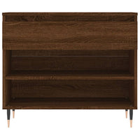 Scarpiera Rovere Marrone 70x36x60 cm in Legno Multistrato 831435