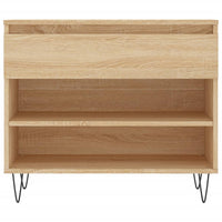 Scarpiera Rovere Sonoma 70x36x60 cm in Legno Multistrato 831439