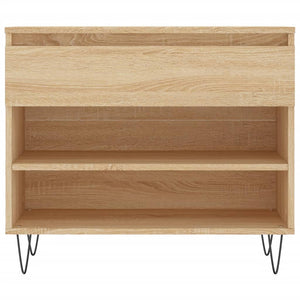 Scarpiera Rovere Sonoma 70x36x60 cm in Legno Multistrato 831439