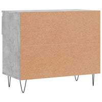 Scarpiera Grigio Cemento 70x36x60 cm in Legno Multistrato 831440