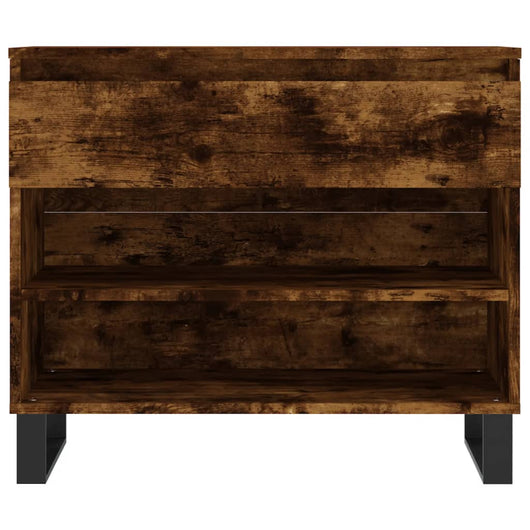 Scarpiera scarpiera mobile portaoggetti ingresso corridoio soggiorno 70 x 36 x 60 cm multistrato marrone 02_0021585