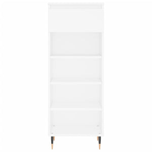 Scarpiera Bianca 40x36x105 cm in Legno Multistrato