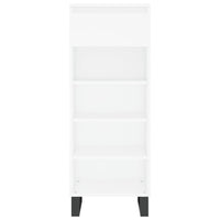 Scarpiera Bianca 40x36x105 cm in Legno Multistrato 831468