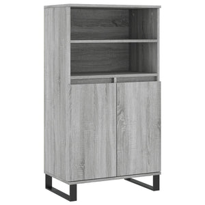 Credenza-Buffet-Armadio da cucina Grigio Sonoma 60x36x110 cm in Legno Multistrato 548740