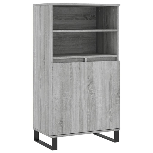 Credenza-Buffet-Armadio da cucina Grigio Sonoma 60x36x110 cm in Legno Multistrato 548740
