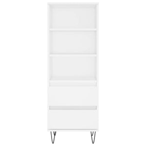 Credenza Bianco 40x36x110 cm in Legno Multistrato 831508