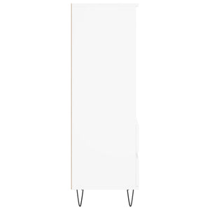 Credenza Bianco 40x36x110 cm in Legno Multistrato 831508