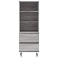 Credenza-Buffet-Armadio da cucina Grigio Sonoma 40x36x110 cm in Legno Multistrato 756873