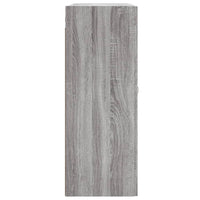 Mobile a Parete Grigio Sonoma 69,5x34x90 cm Legno Multistrato 835016