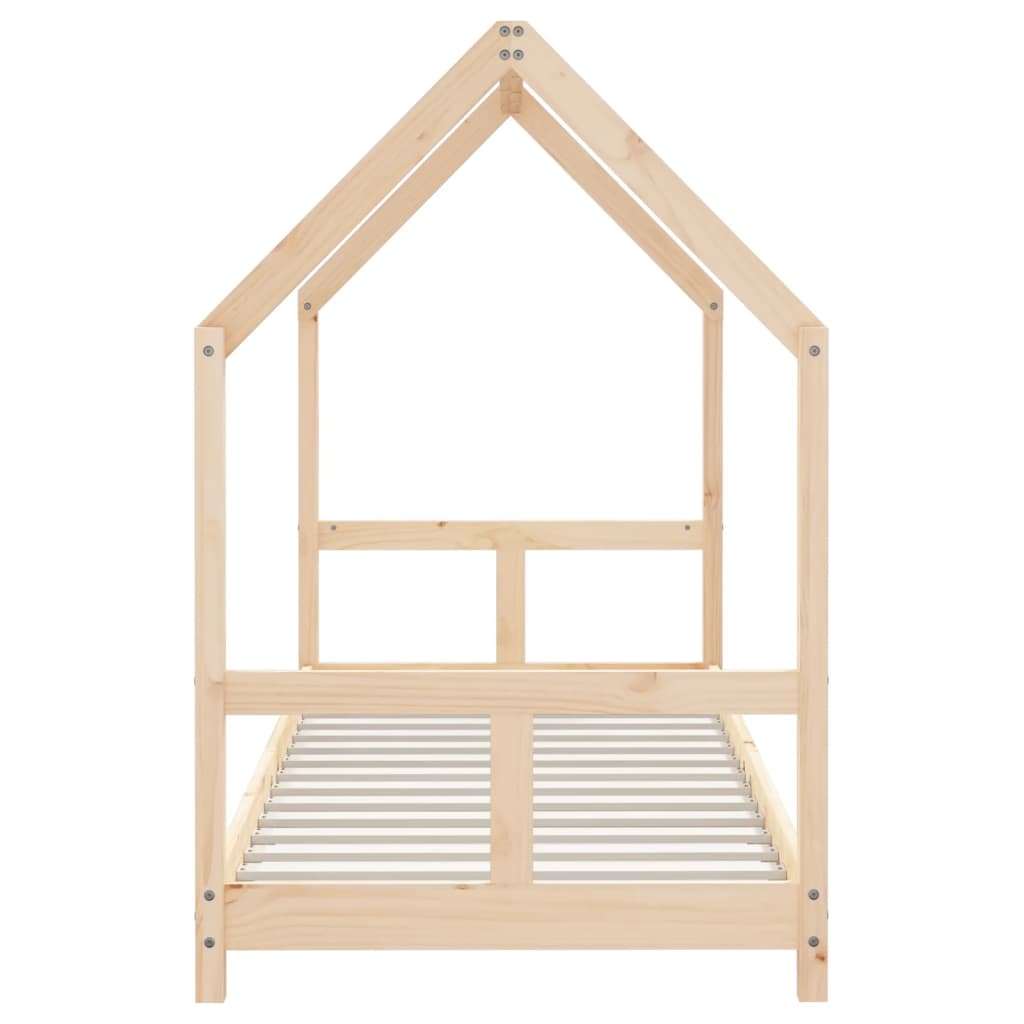 Giroletto per Bambini-Struttura Letto Bambini 80x200 cm in Legno Massello di Pino 534837