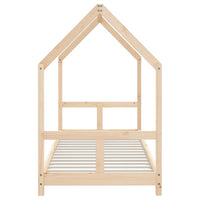 Giroletto per Bambini-Struttura Letto Bambini 80x200 cm in Legno Massello di Pino 534837