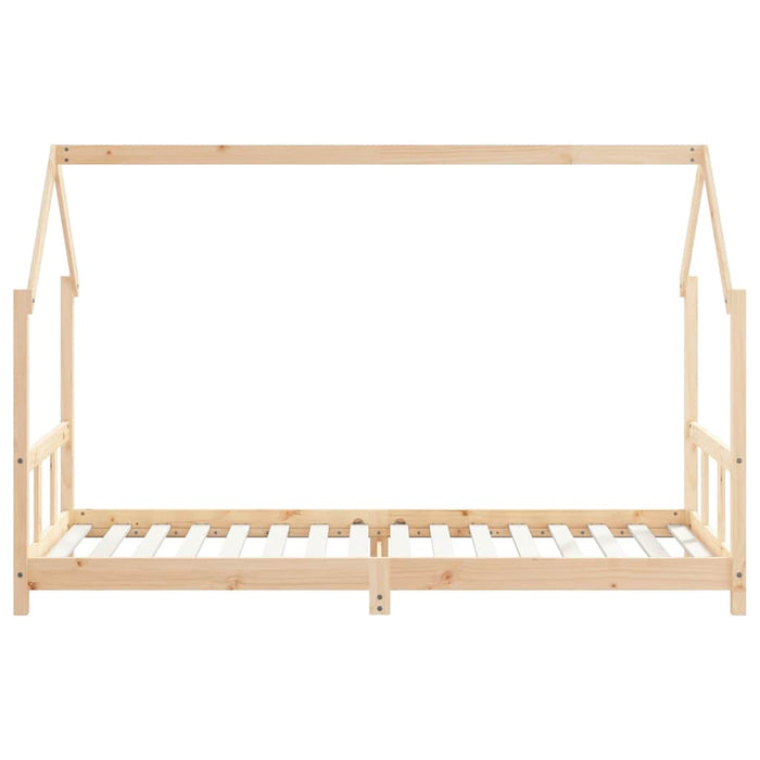 Giroletto per Bambini 90x200 cm in Legno Massello di Pino 835718