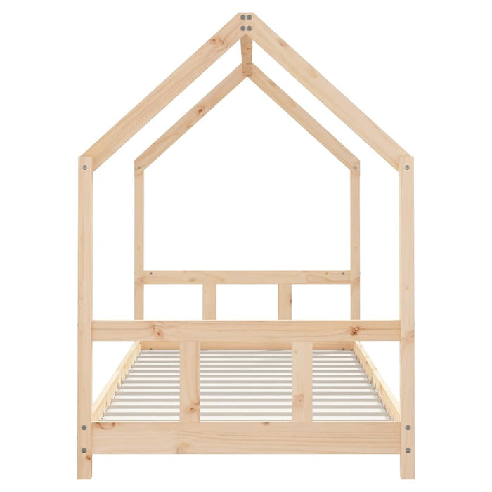 vidaXL Giroletto per Bambini 90x200 cm in Legno Massello di Pino